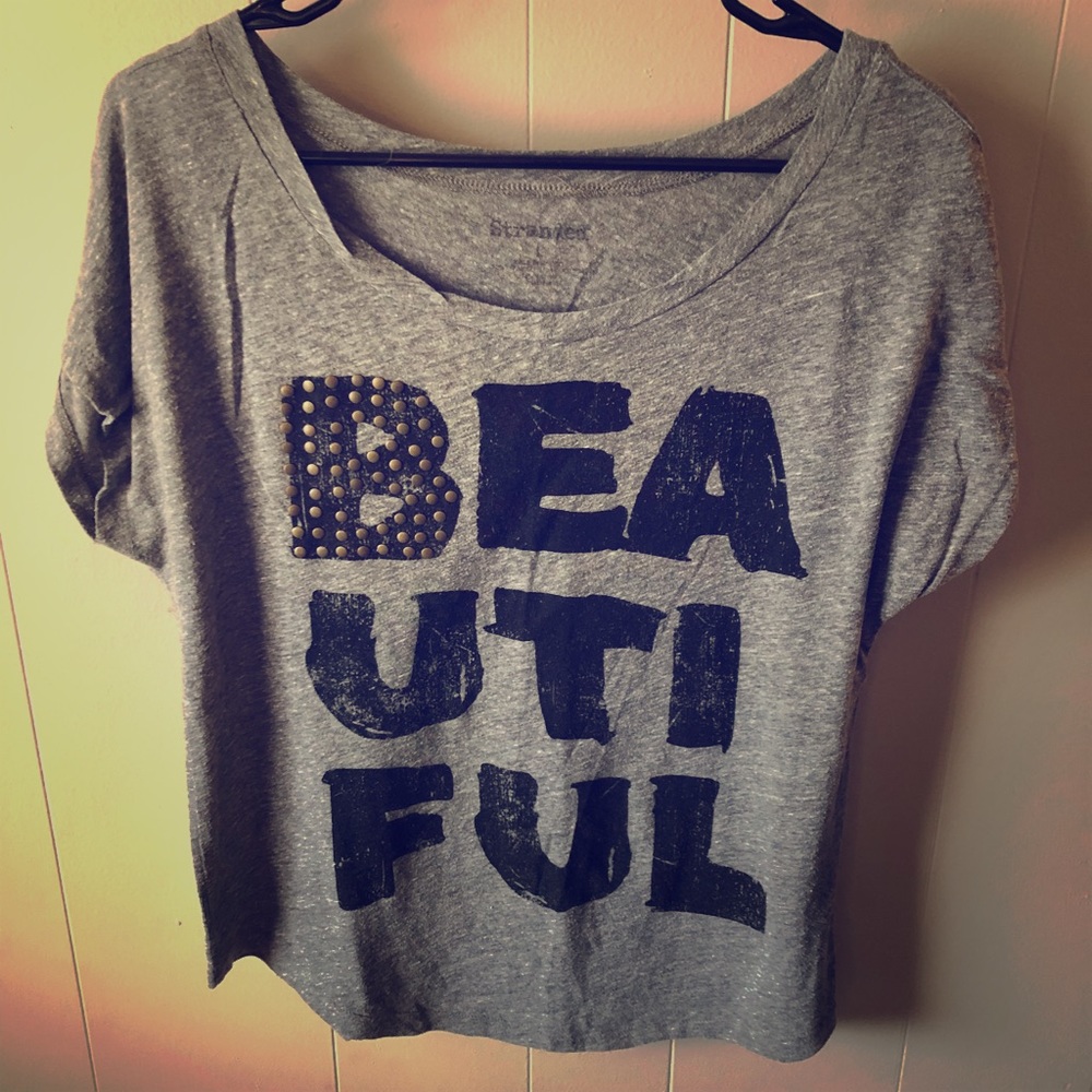 Beautiful Capped Sleeve Tee